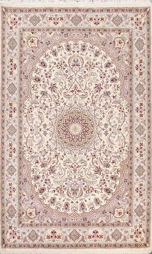 100% Vegetable Dye Tabriz Oriental Area Rug 5x8