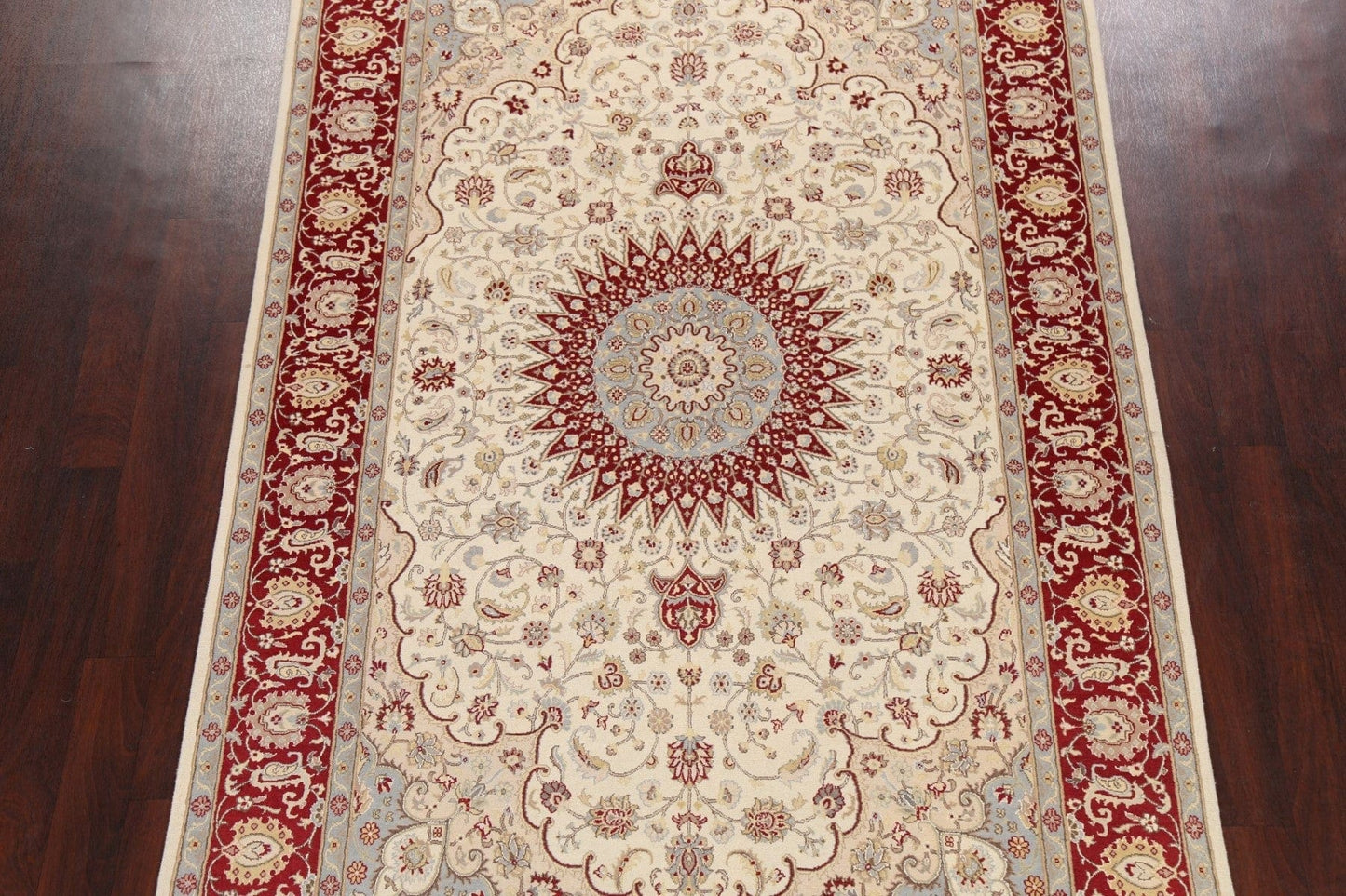 100% Vegetable Dye Tabriz Oriental Area Rug 6x9