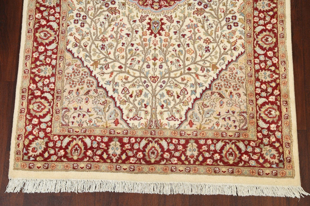 100% Vegetable Dye Tabriz Oriental Area Rug 5x8