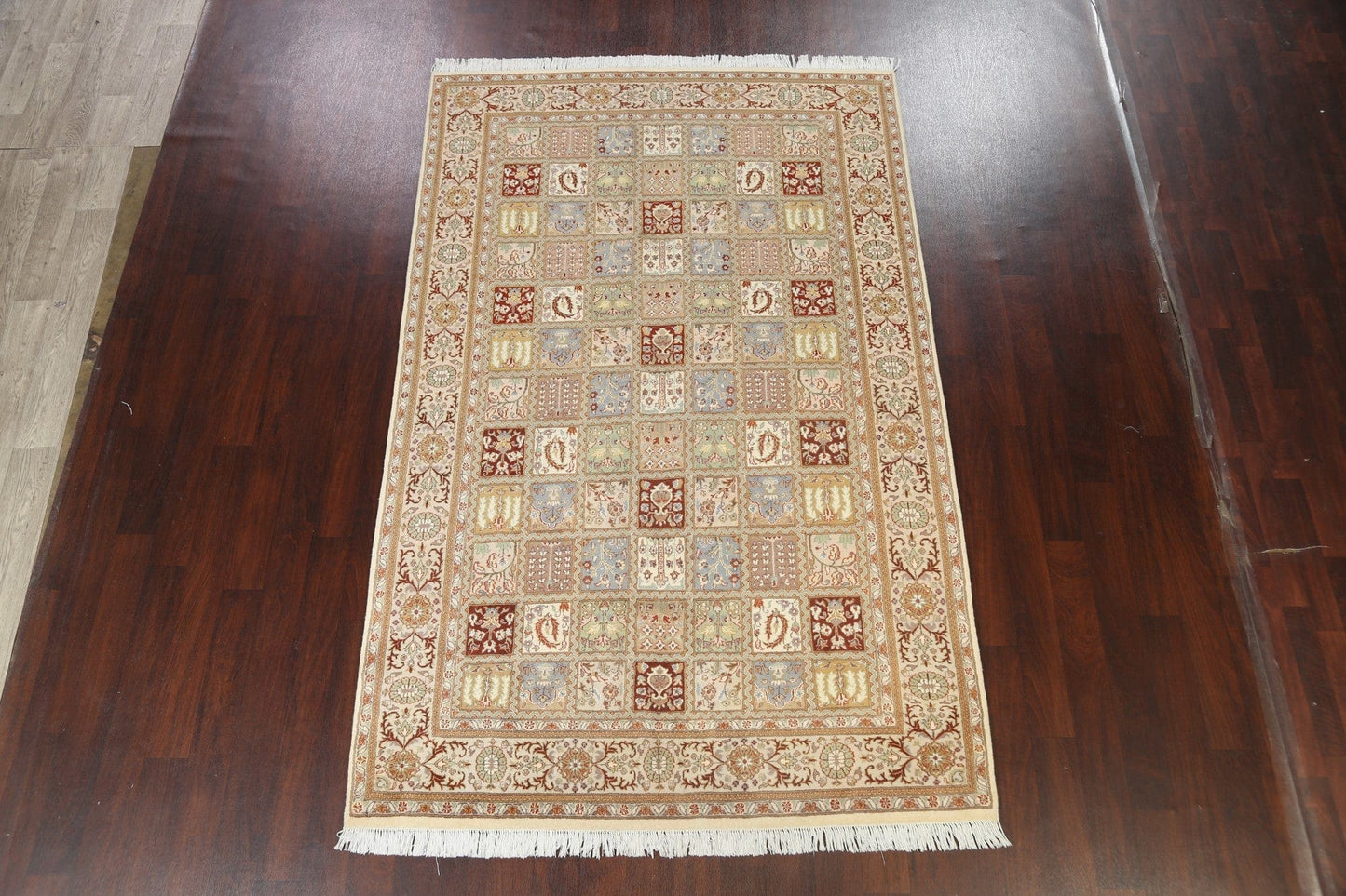 100% Vegetable Dye Tabriz Oriental Area Rug 6x9