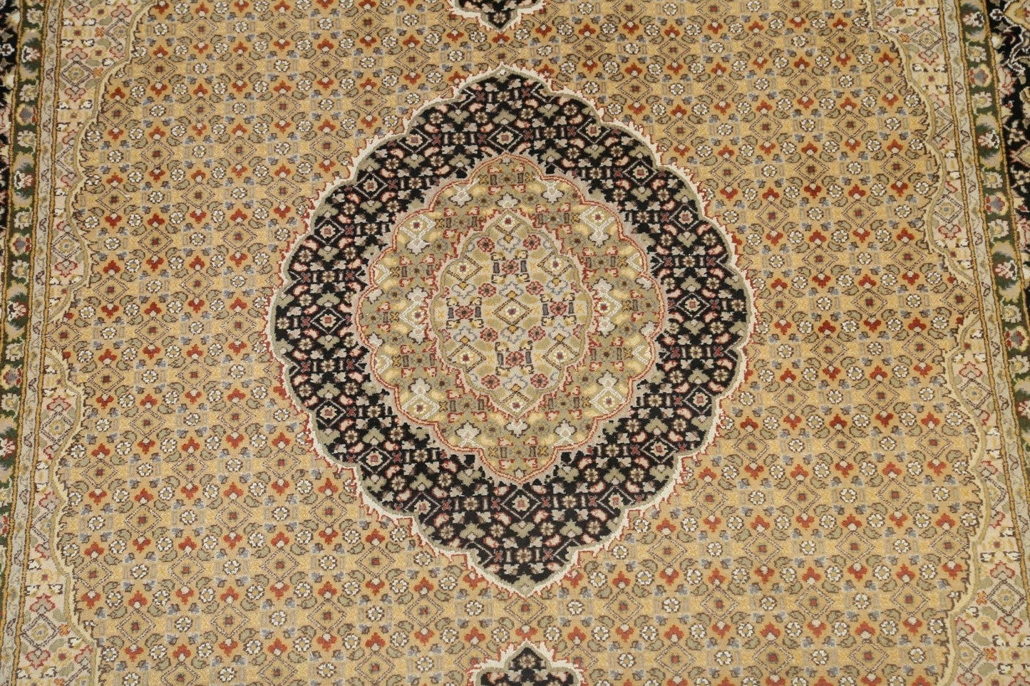 Traditional Tabriz Mahi Oriental Area Rug 6x9