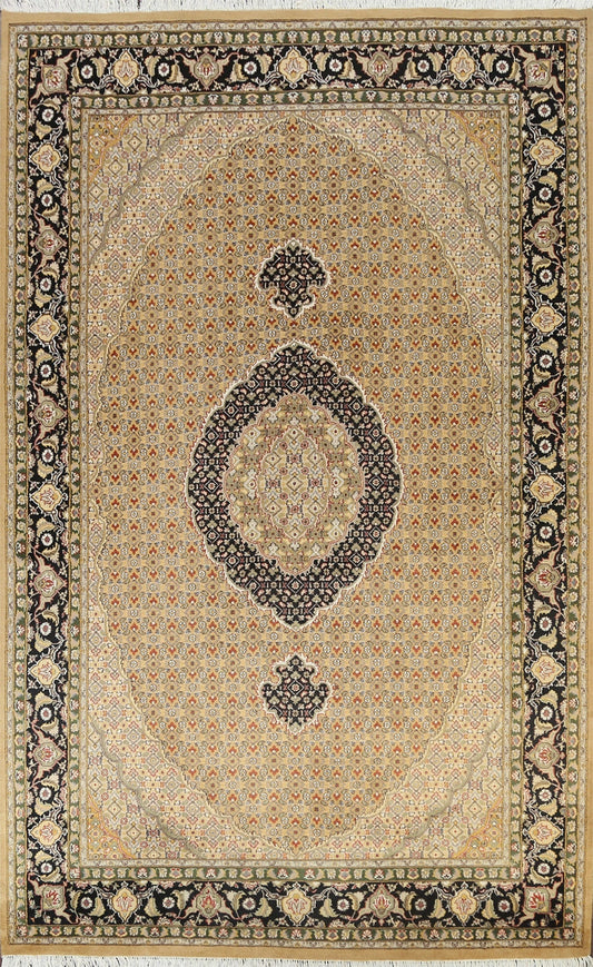 Traditional Tabriz Mahi Oriental Area Rug 6x9