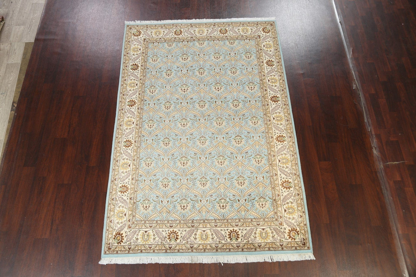 100% Vegetable Dye Tabriz Oriental Area Rug 6x9