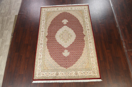 Traditional Tabriz Mahi Oriental Area Rug 6x9