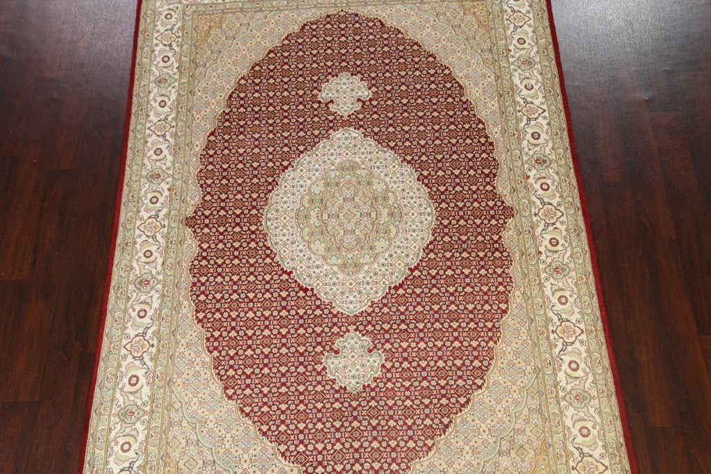 Traditional Tabriz Mahi Oriental Area Rug 6x9