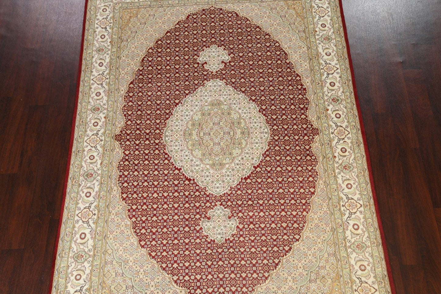 Traditional Tabriz Mahi Oriental Area Rug 6x9