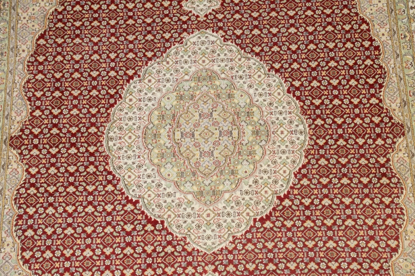 Traditional Tabriz Mahi Oriental Area Rug 6x9