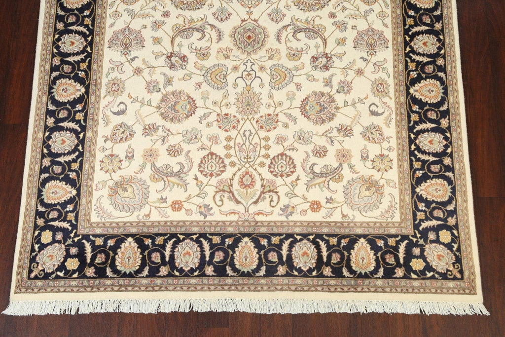 100% Vegetable Dye Tabriz Oriental Area Rug 6x9