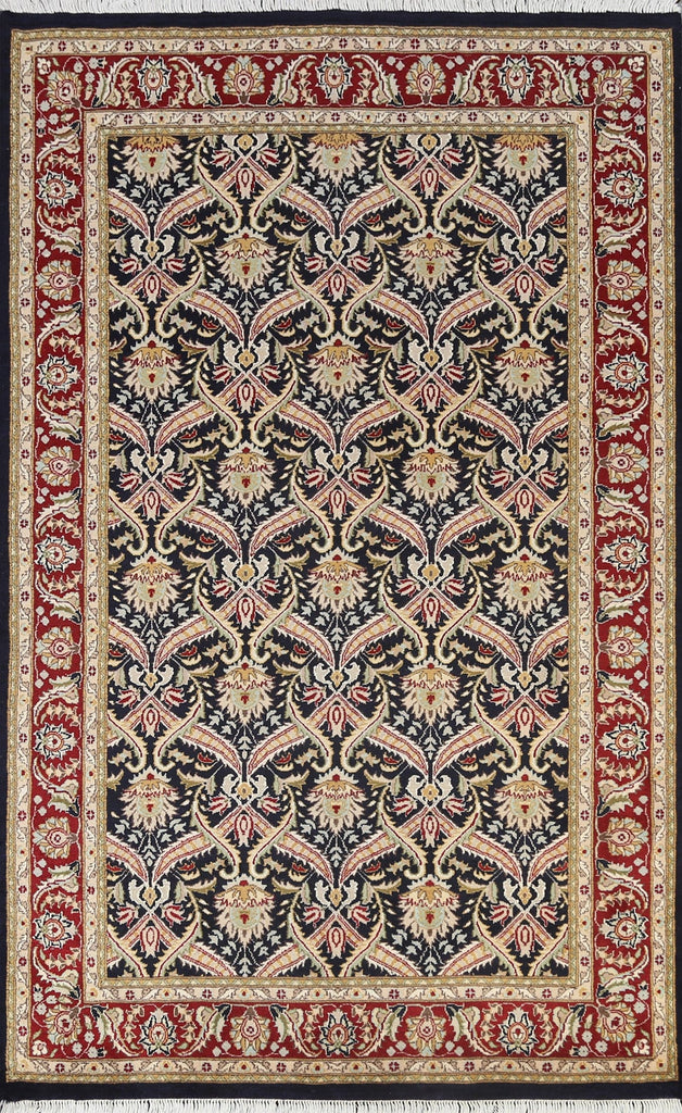 100% Vegetable Dye Tabriz Oriental Area Rug 5x7