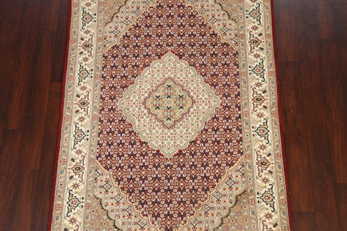 Traditional Tabriz Mahi Oriental Area Rug 5x7