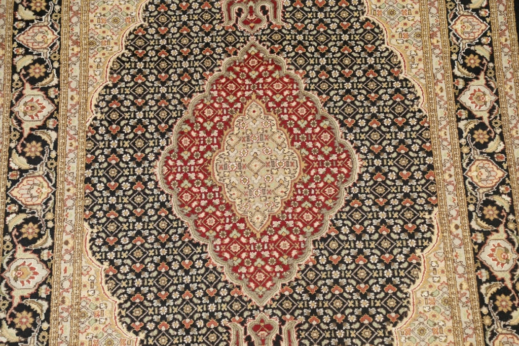 100% Vegetable Dye Tabriz Mahi Oriental Area Rug 5x8