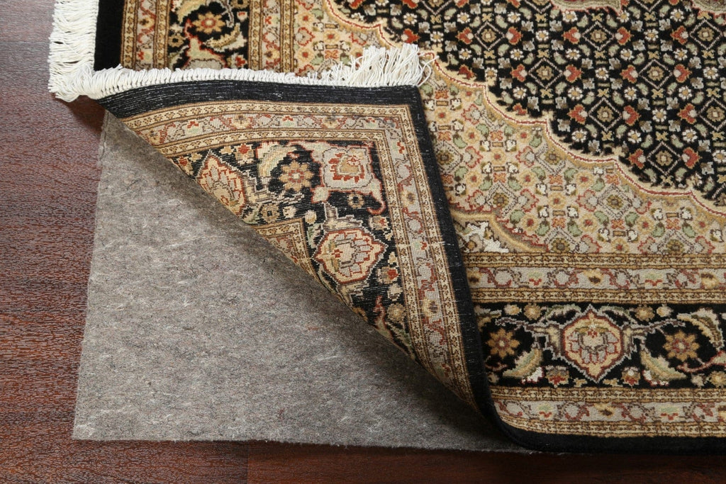 100% Vegetable Dye Tabriz Mahi Oriental Area Rug 5x8