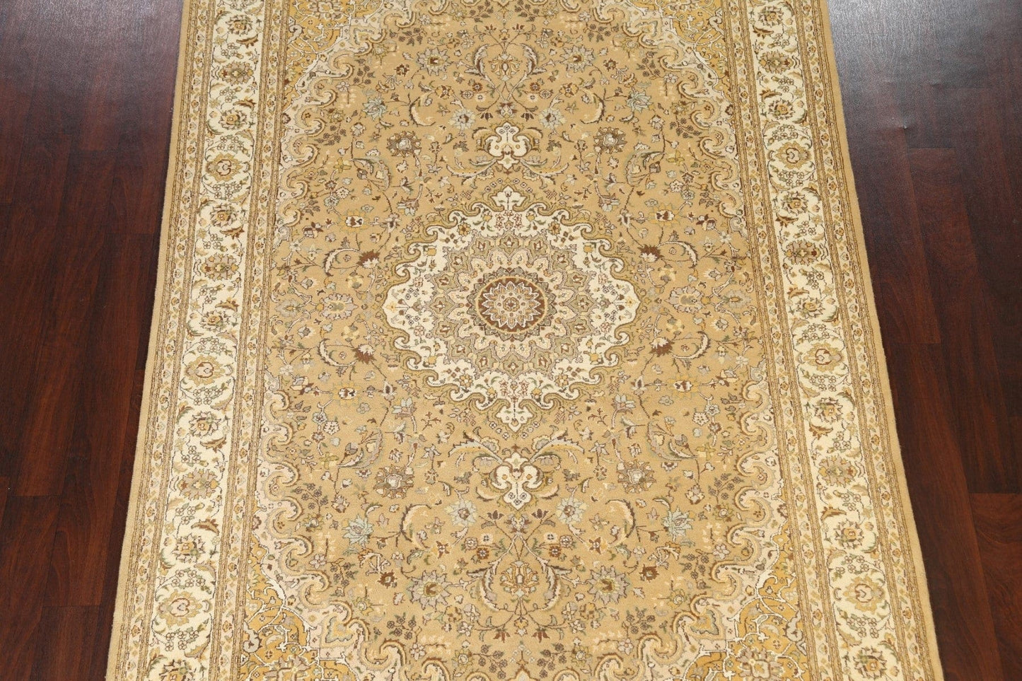 100% Vegetable Dye Tabriz Oriental Area Rug 6x9