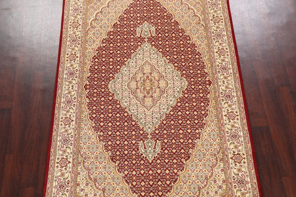 Traditional Tabriz Mahi Oriental Area Rug 5x9