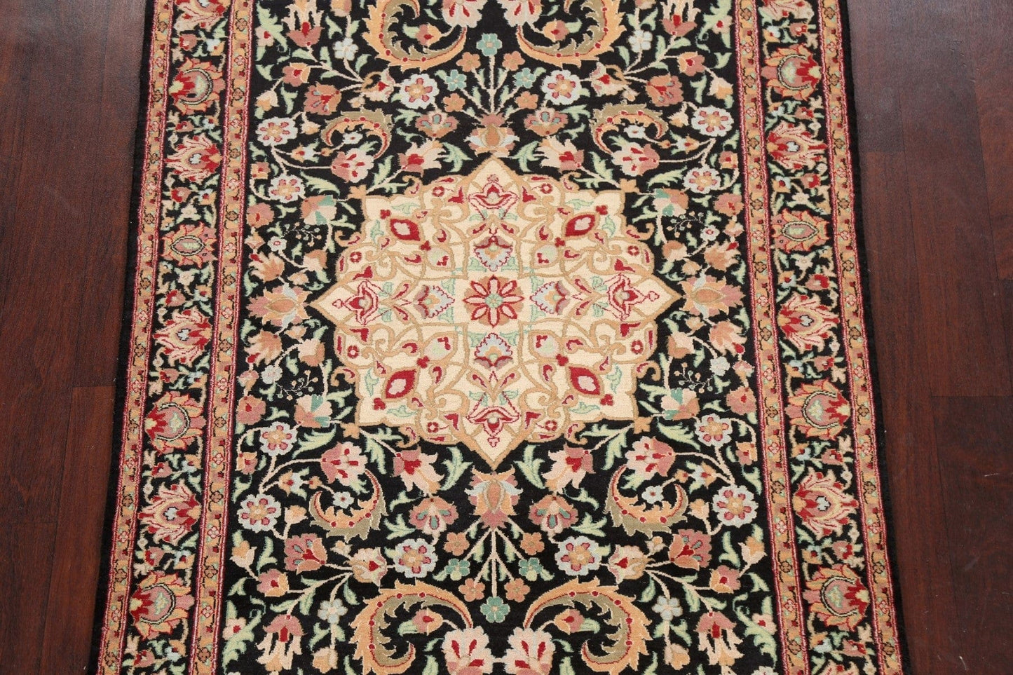 100% Vegetable Dye Tabriz Oriental Area Rug 4x6