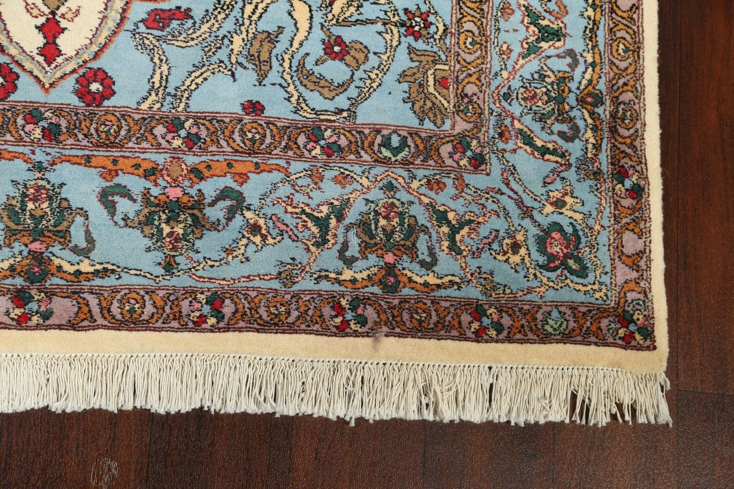 100% Vegetable Dye Floral Tabriz Oriental Area Rug 4x6