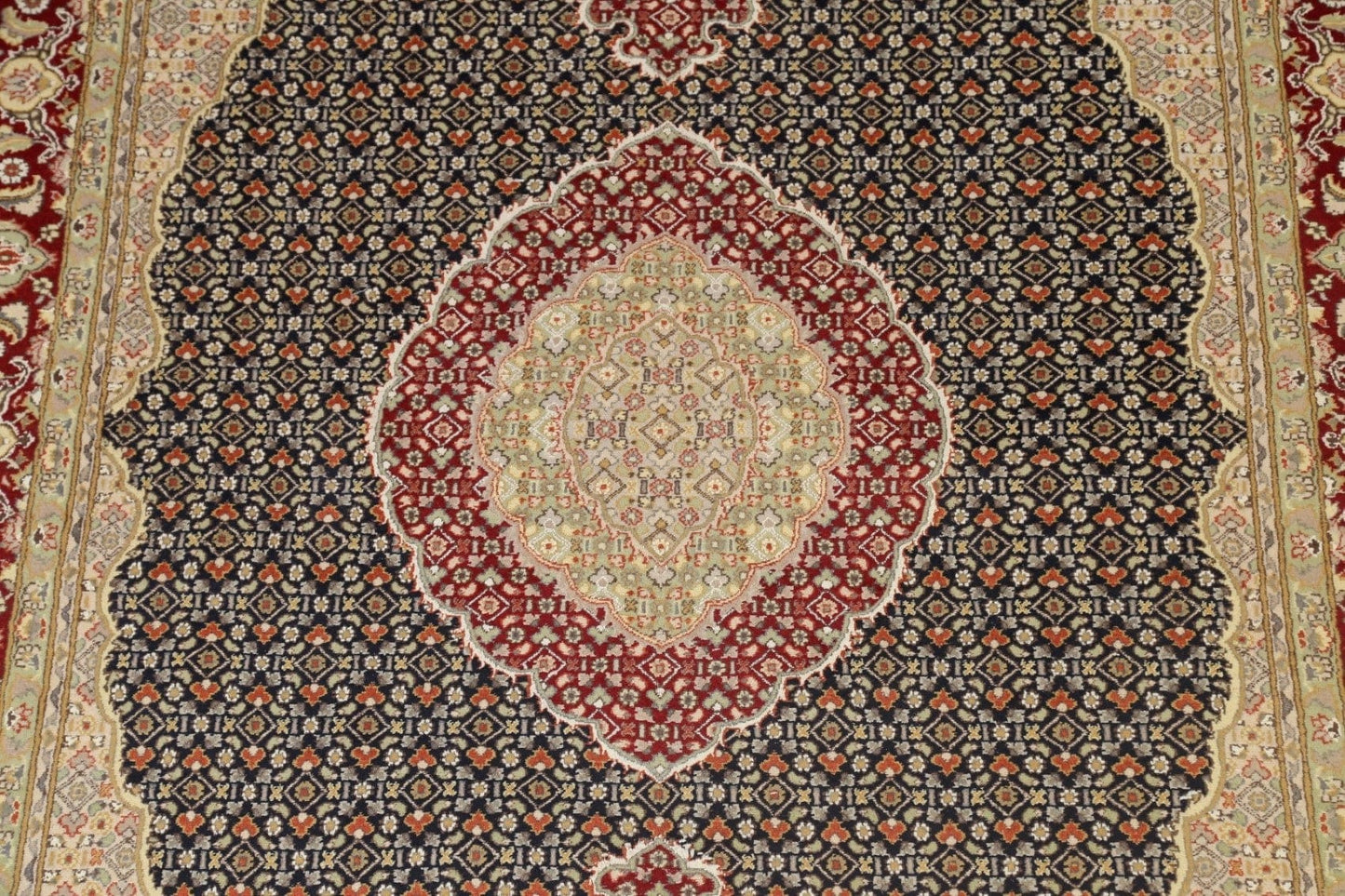 Traditional Tabriz Mahi Oriental Area Rug 6x9