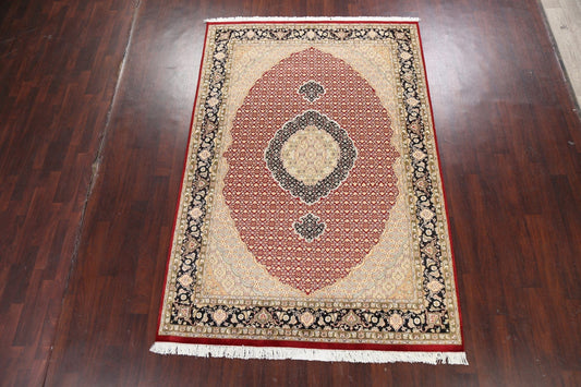 Traditional Tabriz Mahi Oriental Area Rug 6x9