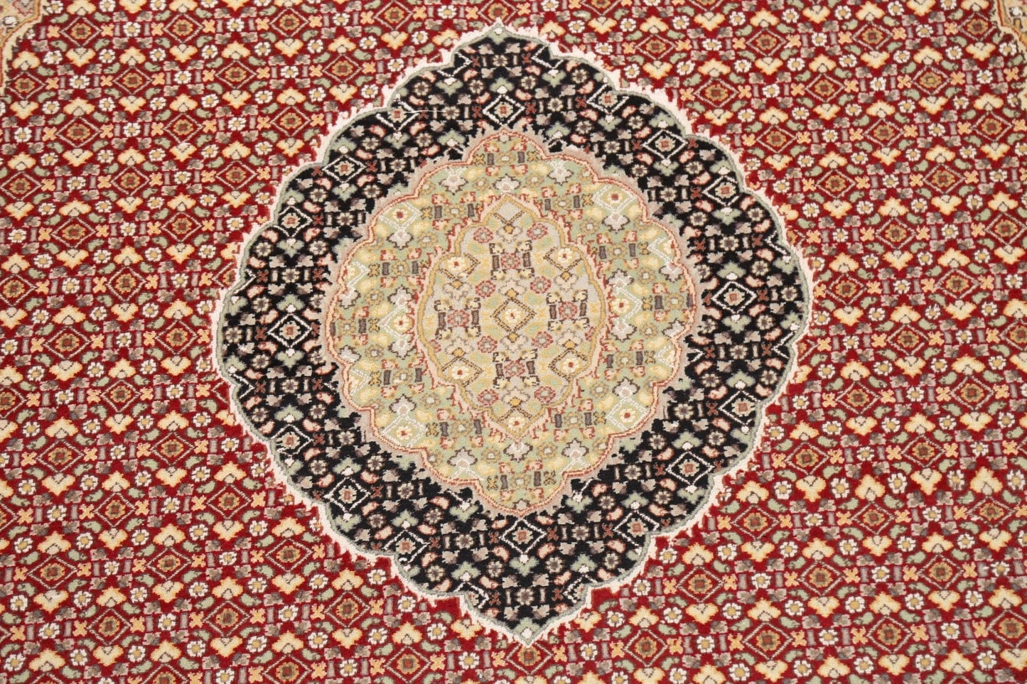 Traditional Tabriz Mahi Oriental Area Rug 6x9