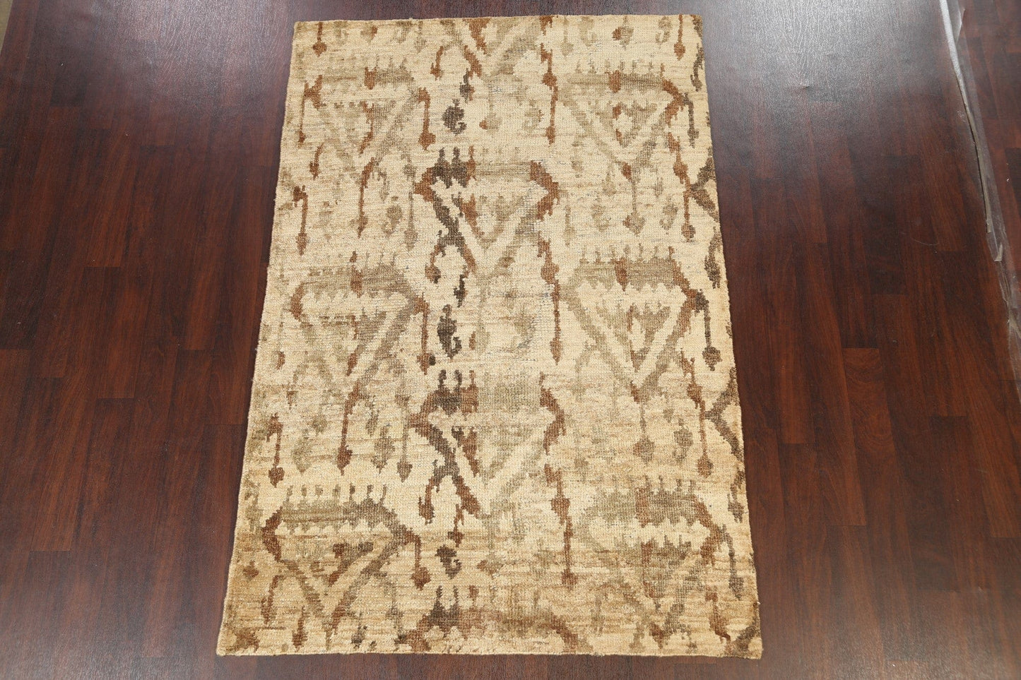 Tribal Contemporary Oriental Area Rug 5x8