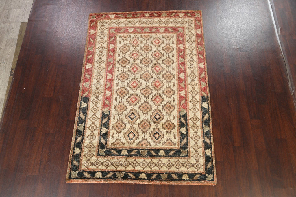 Geometric Contemporary Oriental Area Rug 6x8