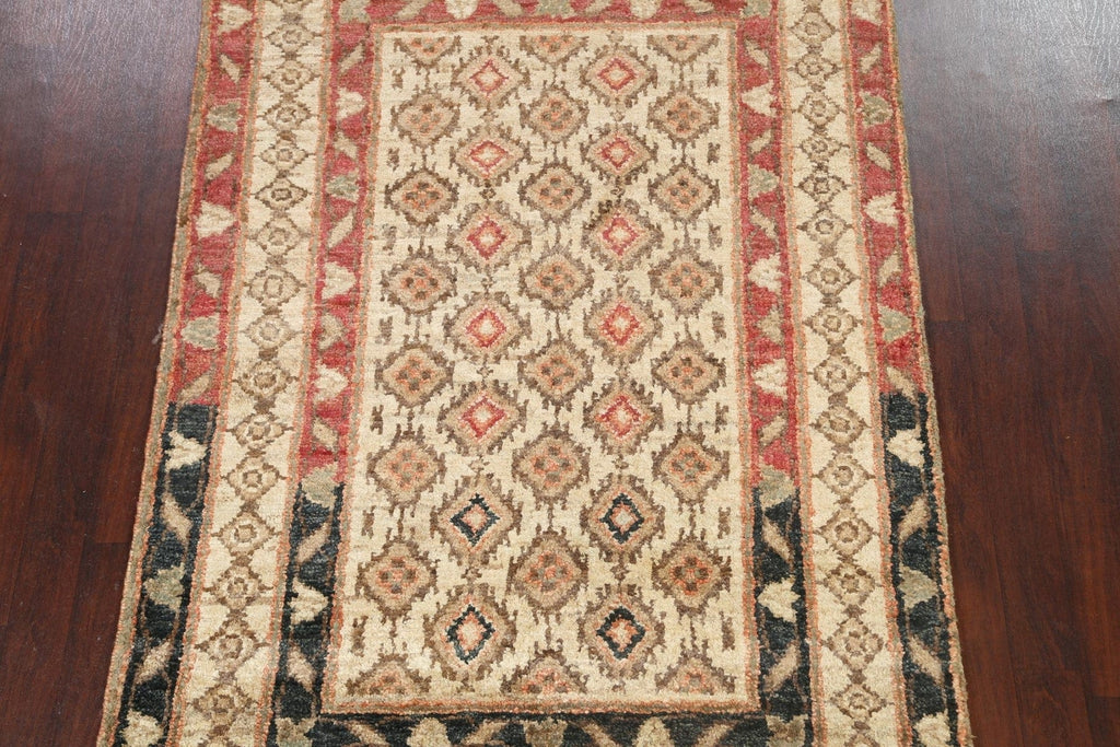 Geometric Contemporary Oriental Area Rug 6x8