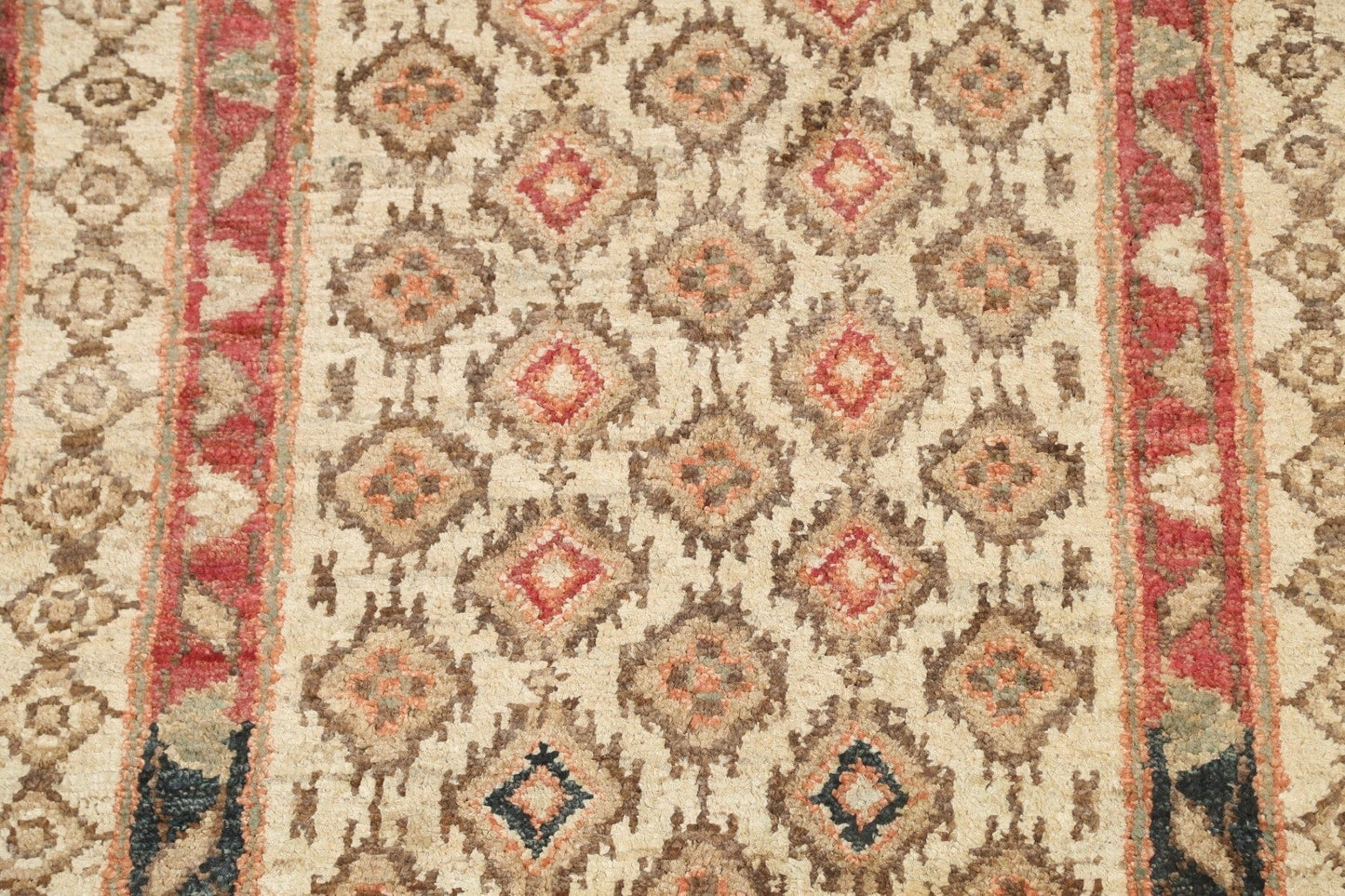 Geometric Contemporary Oriental Area Rug 6x8