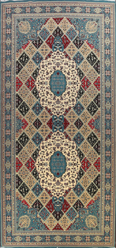 Geometric Tabriz Oriental Area Rug 10x20