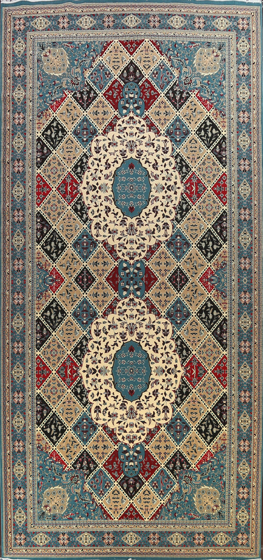 Geometric Tabriz Oriental Area Rug 10x20