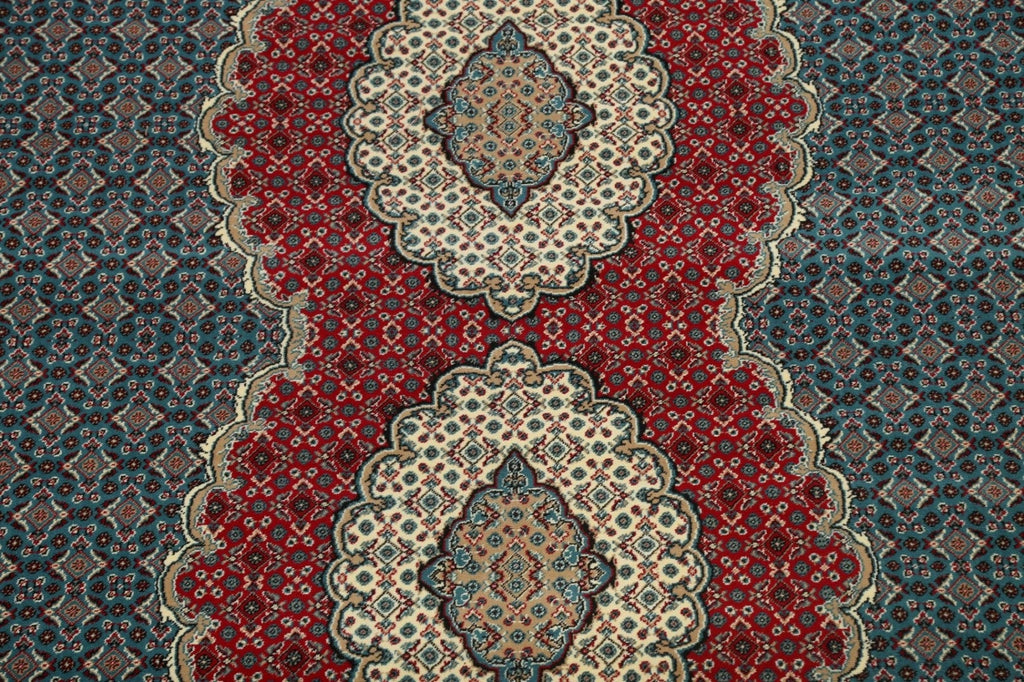 Geometric Tabriz Oriental Area Rug 10x17