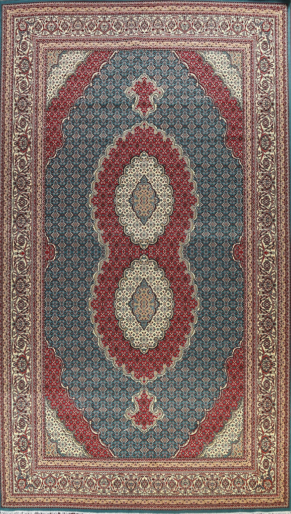 Geometric Tabriz Oriental Area Rug 10x17