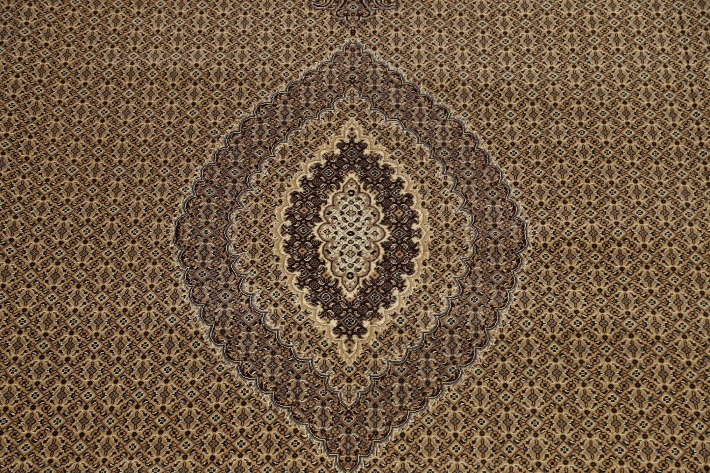 Geometric Tabriz Mahi Oriental Area Rug 13x17