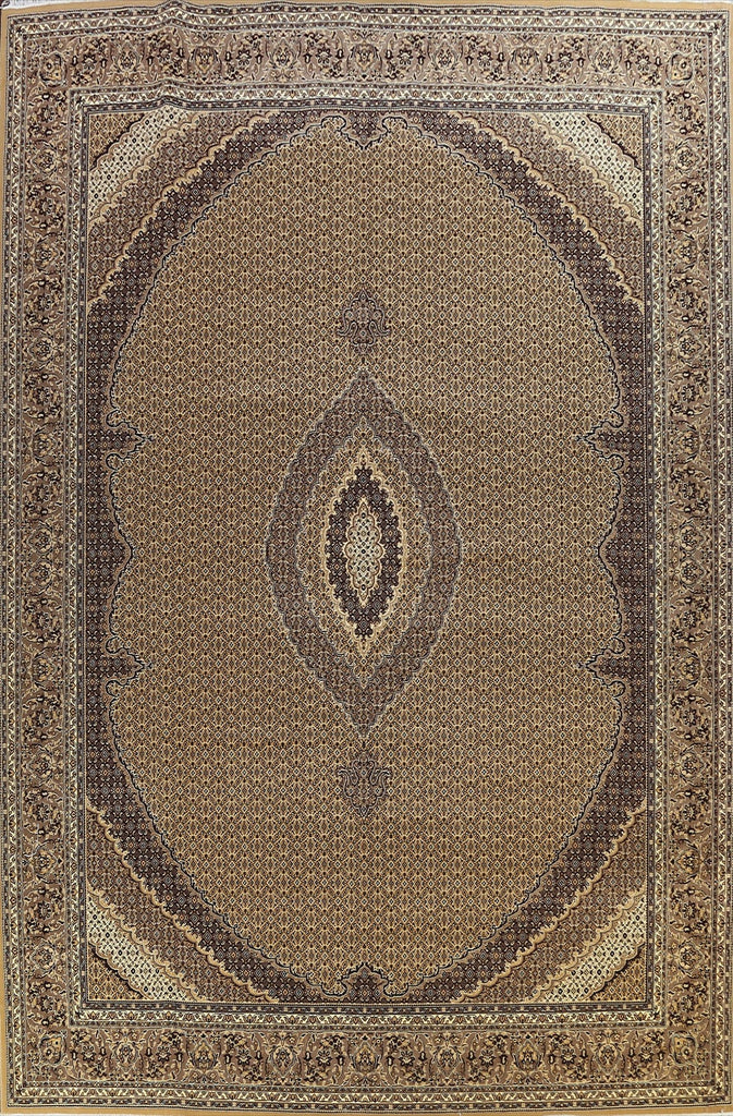 Geometric Tabriz Mahi Oriental Area Rug 13x17