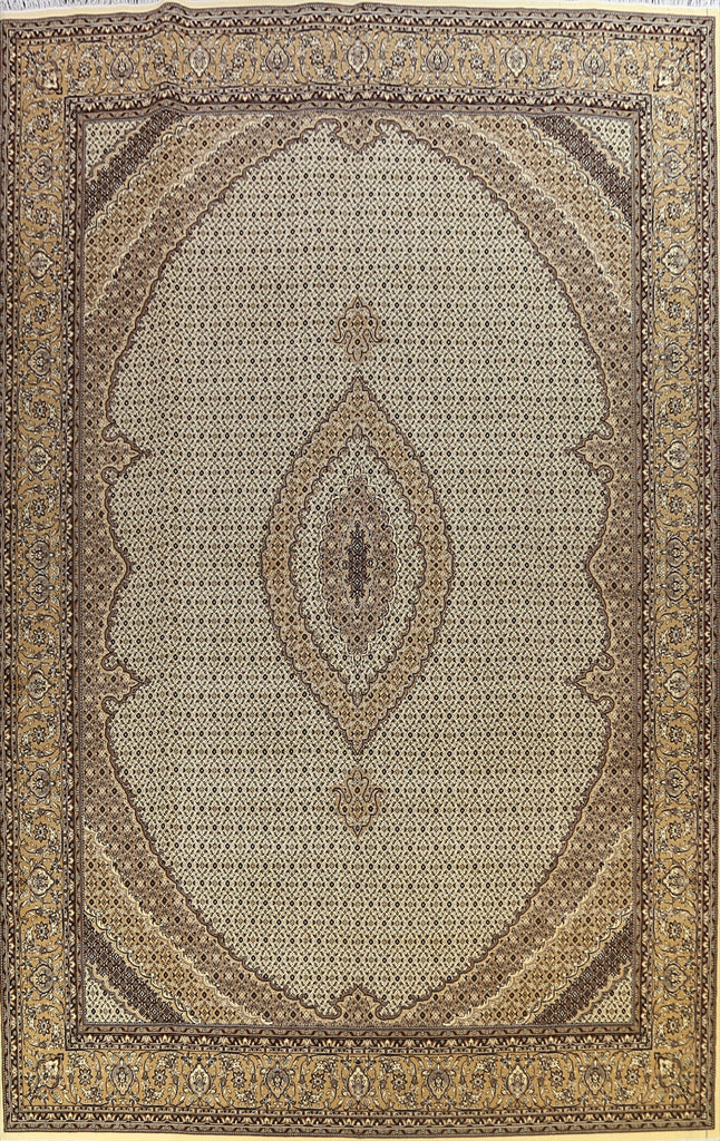 Geometric Tabriz Mahi Oriental Area Rug 13x16