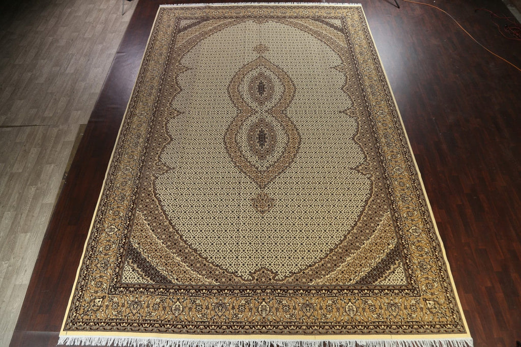 Geometric Tabriz Mahi Oriental Area Rug 13x20