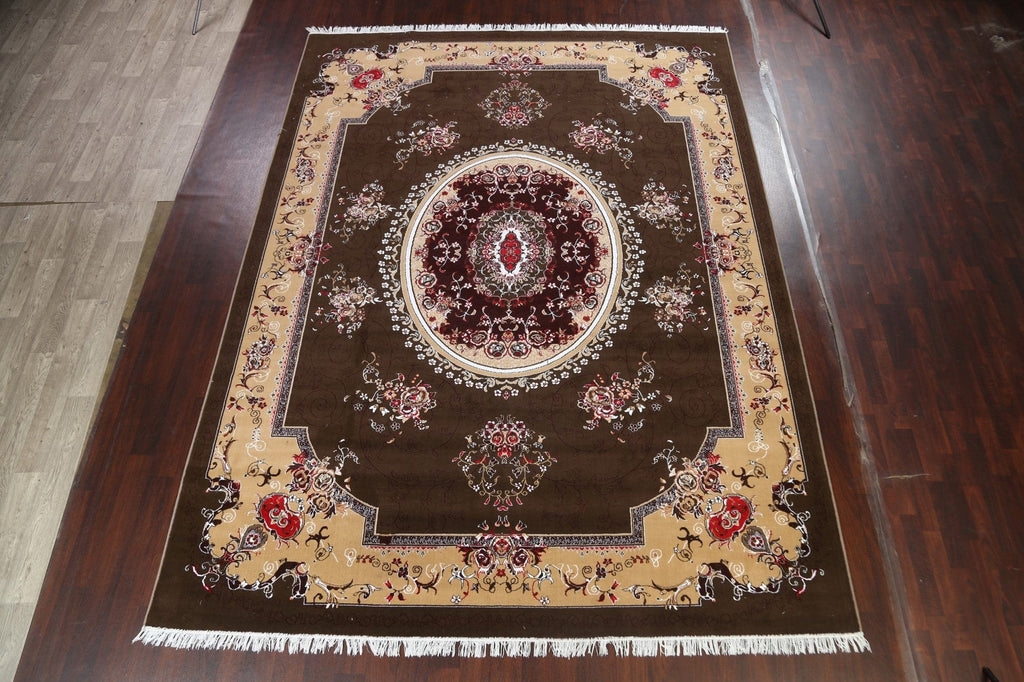 Geometric Aubusson Oriental Area Rug 10x13