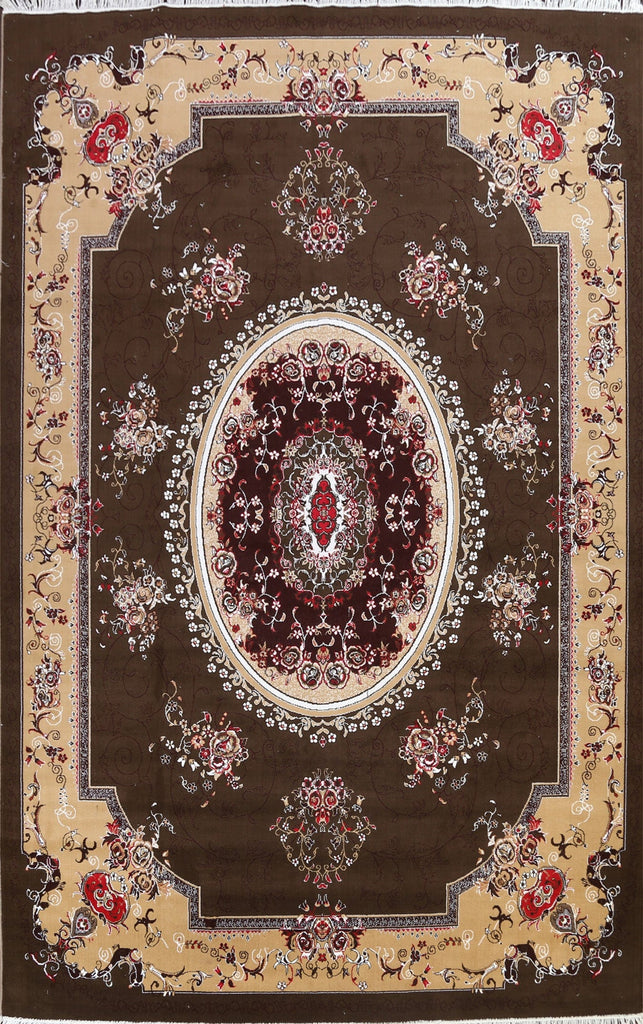 Geometric Aubusson Oriental Area Rug 10x13