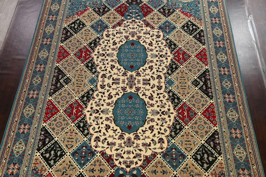 Geometric Tabriz Oriental Area Rug 10x17