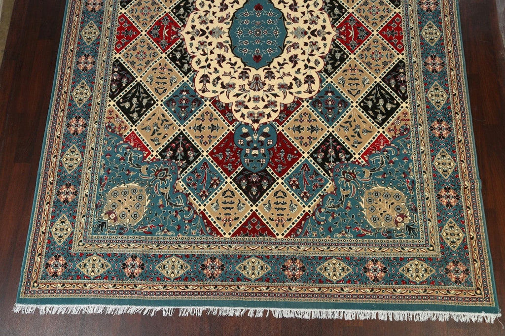 Geometric Tabriz Oriental Area Rug 10x17