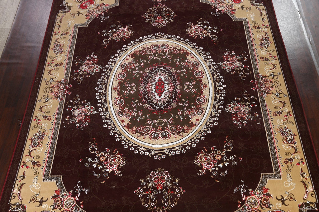 Geometric Aubusson Oriental Area Rug 10x13