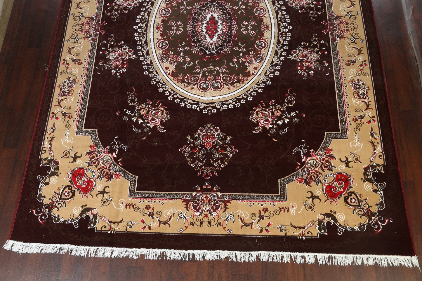 Geometric Aubusson Oriental Area Rug 10x13