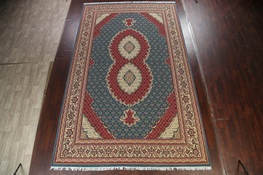 Geometric Tabriz Mahi Oriental Area Rug 10x17