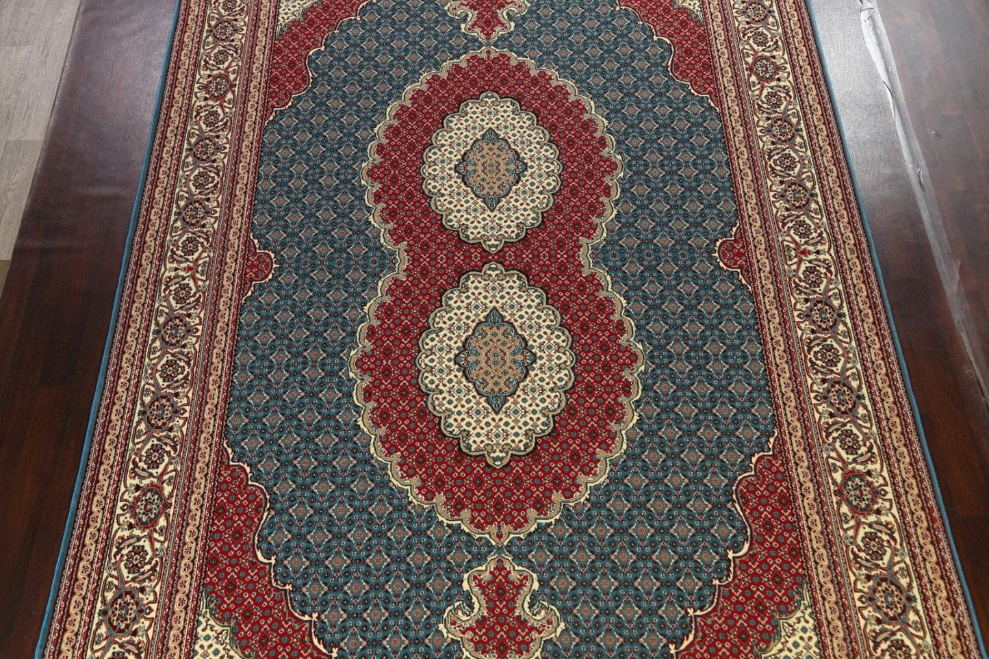 Geometric Tabriz Mahi Oriental Area Rug 10x17