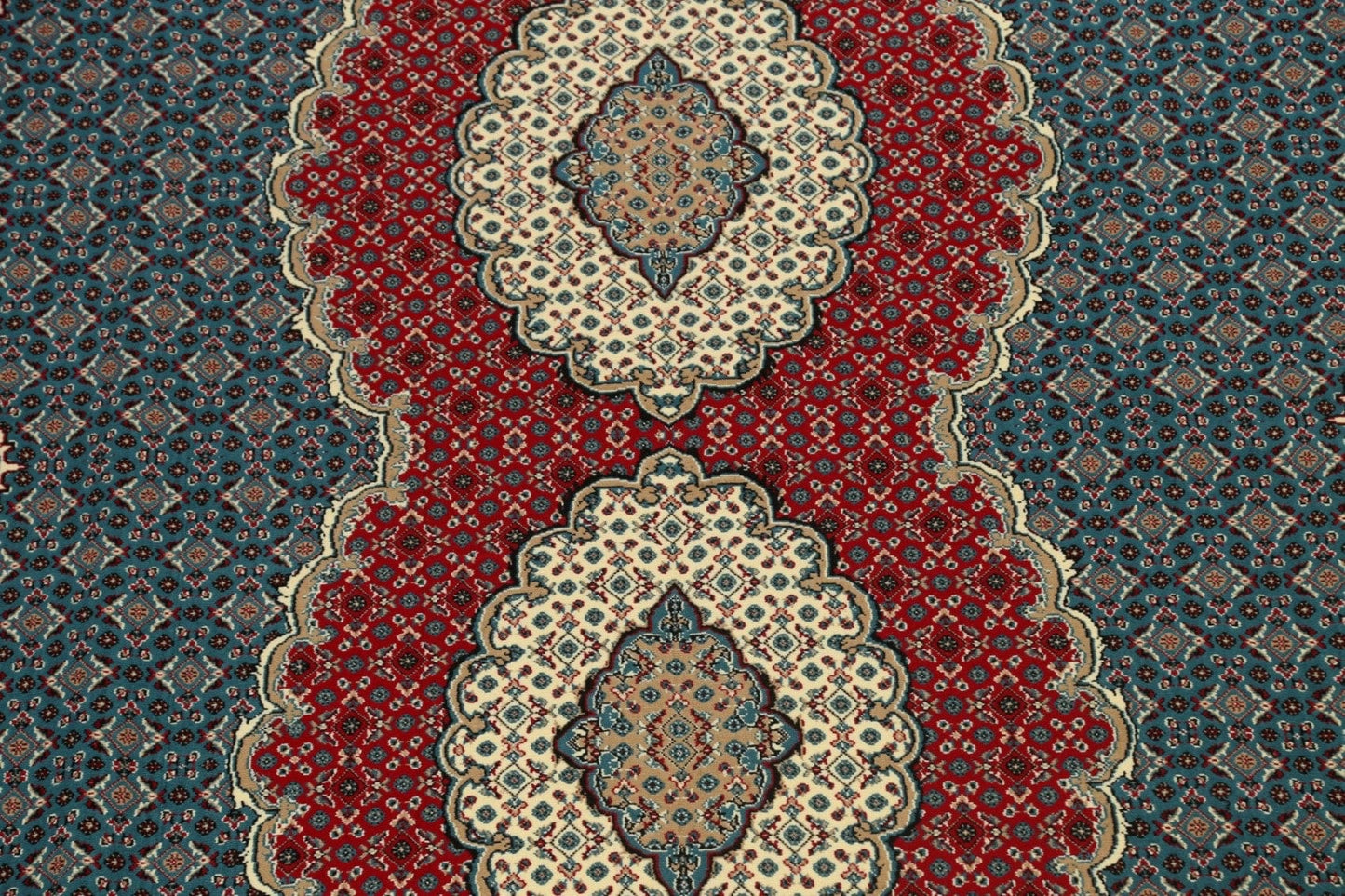 Geometric Tabriz Mahi Oriental Area Rug 10x17