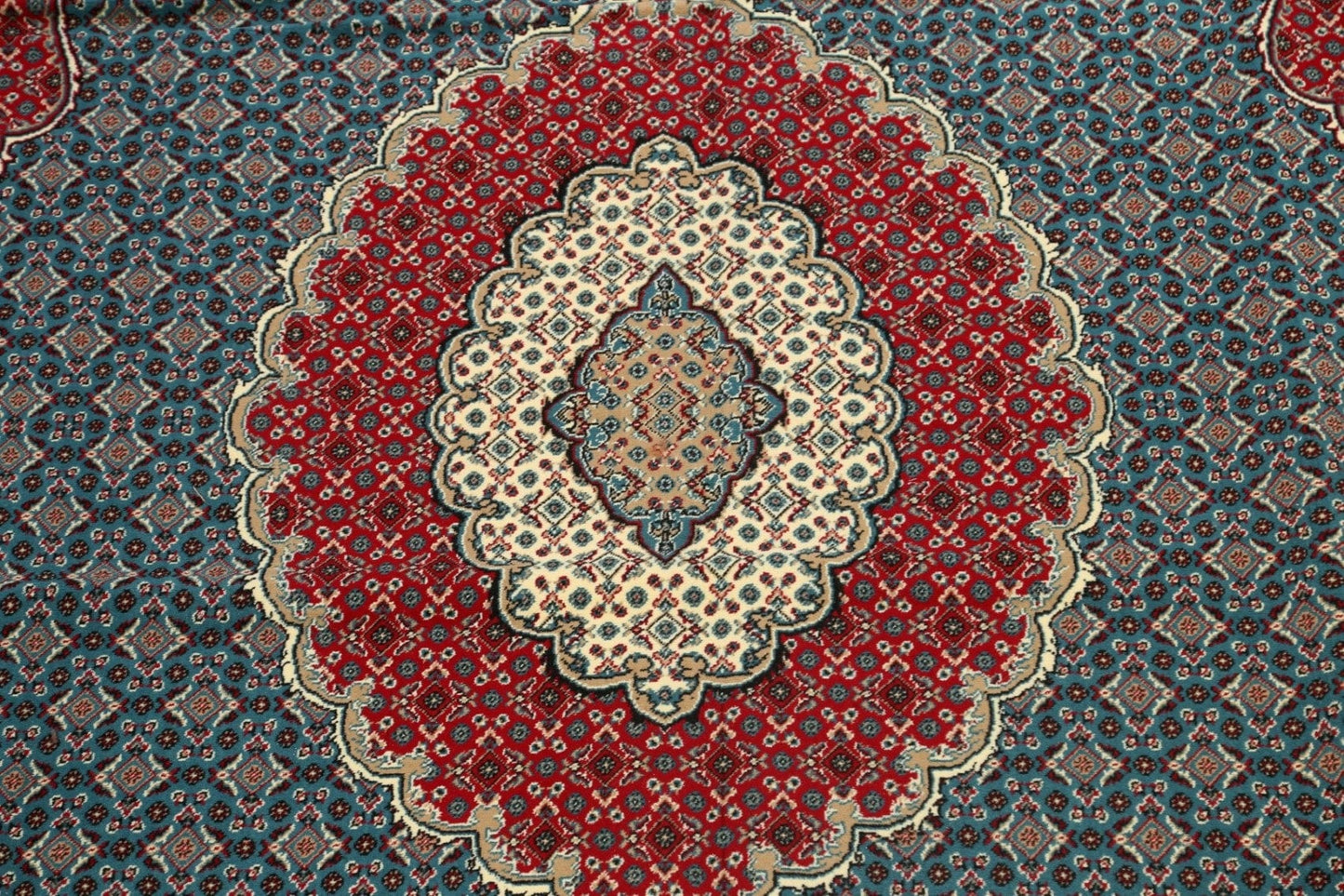 Geometric Tabriz Mahi Oriental Area Rug 10x13