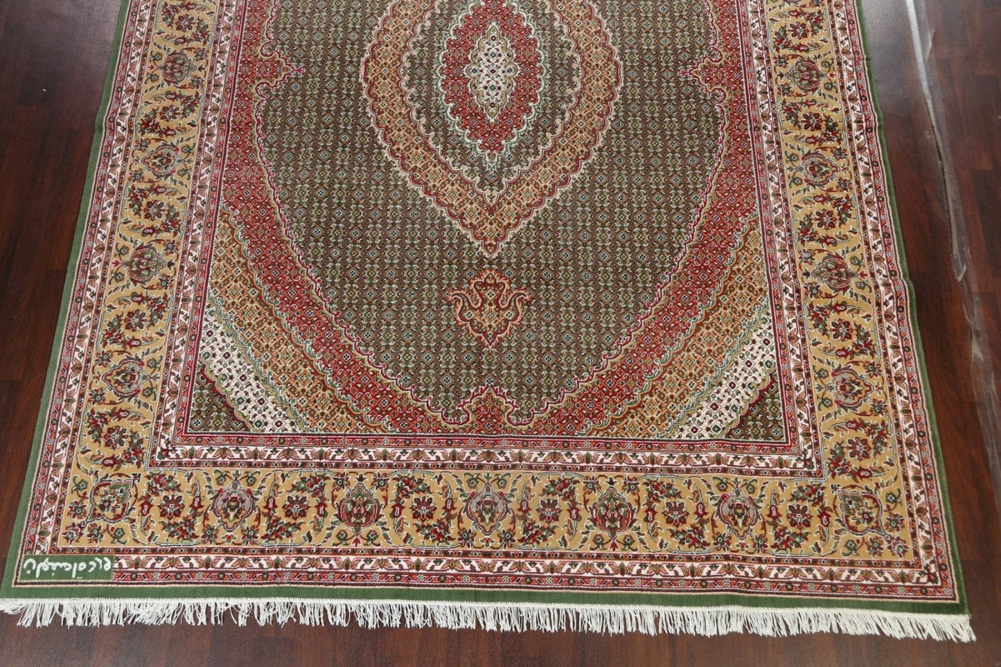 Geometric Tabriz Mahi Oriental Area Rug 10x13