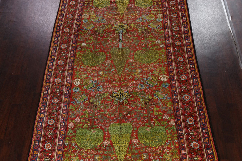 Antique Vegetable Dye Bakhtiari Shalamzar Persian Area Rug 7x15