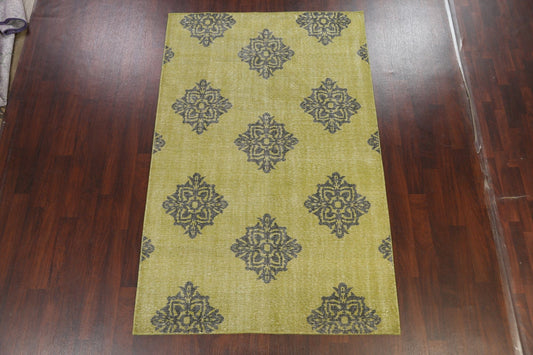 Vintage Style Abstract Oriental Area Rug 6x9