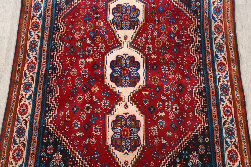 5x7 Abadeh Shiraz Persian Area Rug