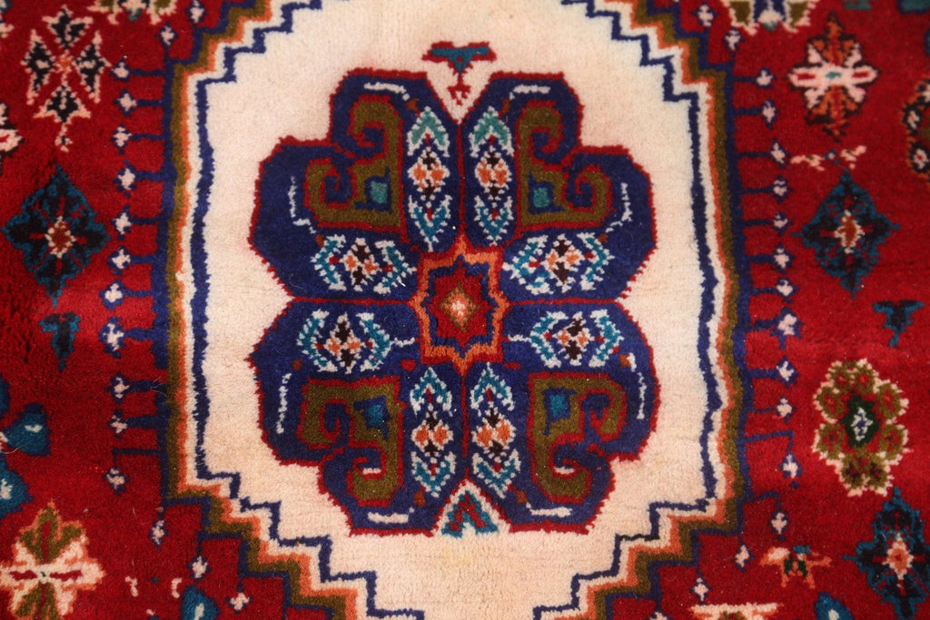 5x7 Abadeh Shiraz Persian Area Rug